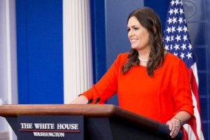 Sarah Huckabee Sanders