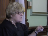 Superior Court Judge Netti C. Vogel (screenshot from Providence Journal video 2012)