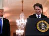 U.S. President Donald Trump introduces his Supreme Court nominee judge Brett Kavanaugh in the East Room of the White House in Washington, U.S., July 9, 2018. REUTERS/Leah Millis