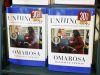 The book "Unhinged" by former White House staffer Omarosa Manigault Newman on her time in the White House administration is seen for sale in Manhattan, New York, U.S., August 14, 2018. REUTERS/Shannon Stapleton NO RESALES. NO ARCHIVES