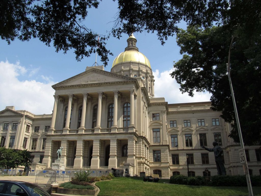 Georgia State Capitol in Atlanta, Georgia