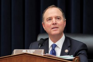 FILE PHOTO: House Intelligence Committee Chairman Adam Schiff (D-CA) chairs a House Intelligence Committee hearing titled "Putin's Playbook: The Kremlin's Use of Oligarchs, Money and Intelligence in 2016 and Beyond" on Capitol Hill in Washington, U.S., March 28, 2019. REUTERS/Brendan McDermid/File Photo
