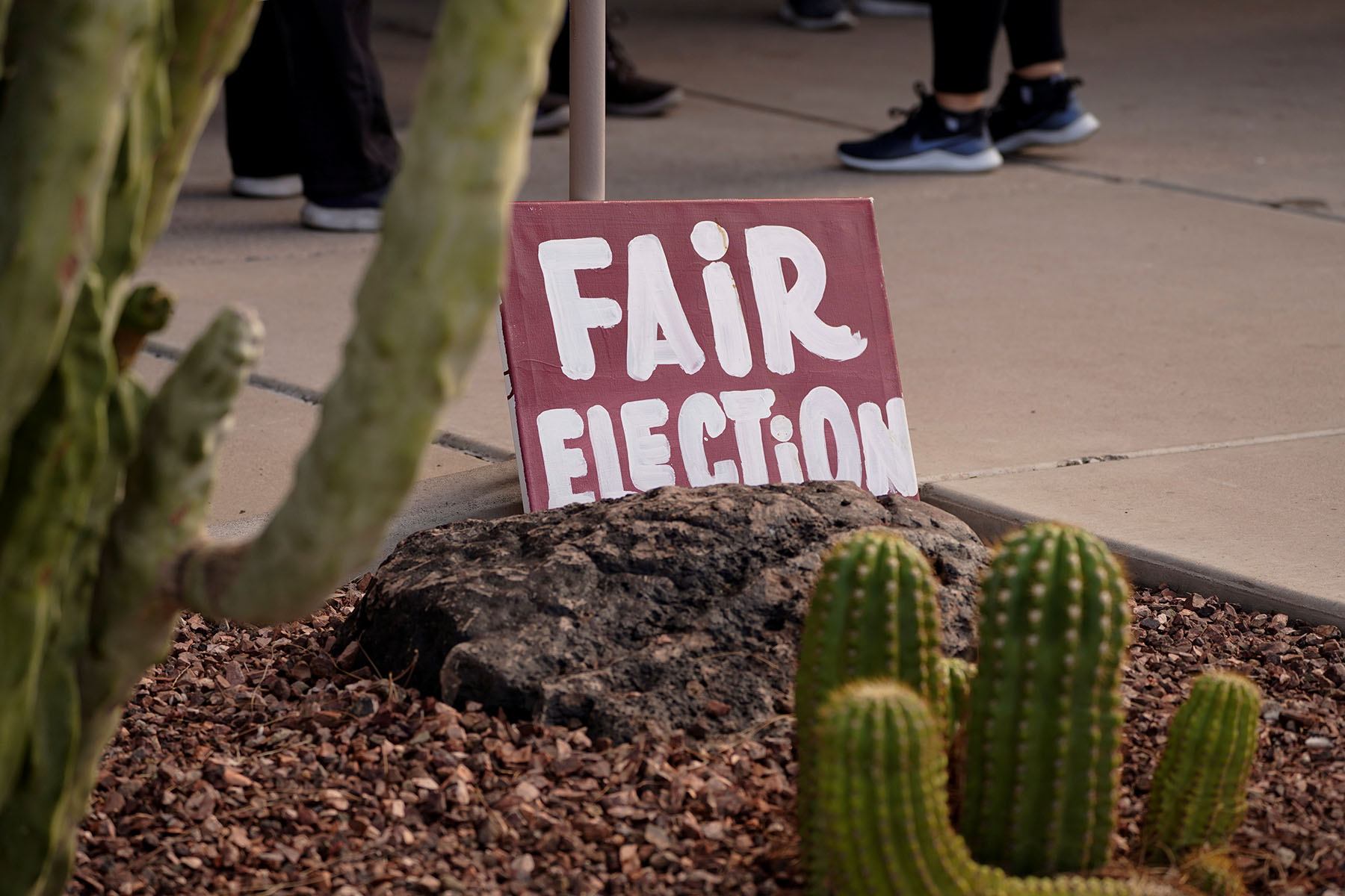 Arizona Fair Election placard