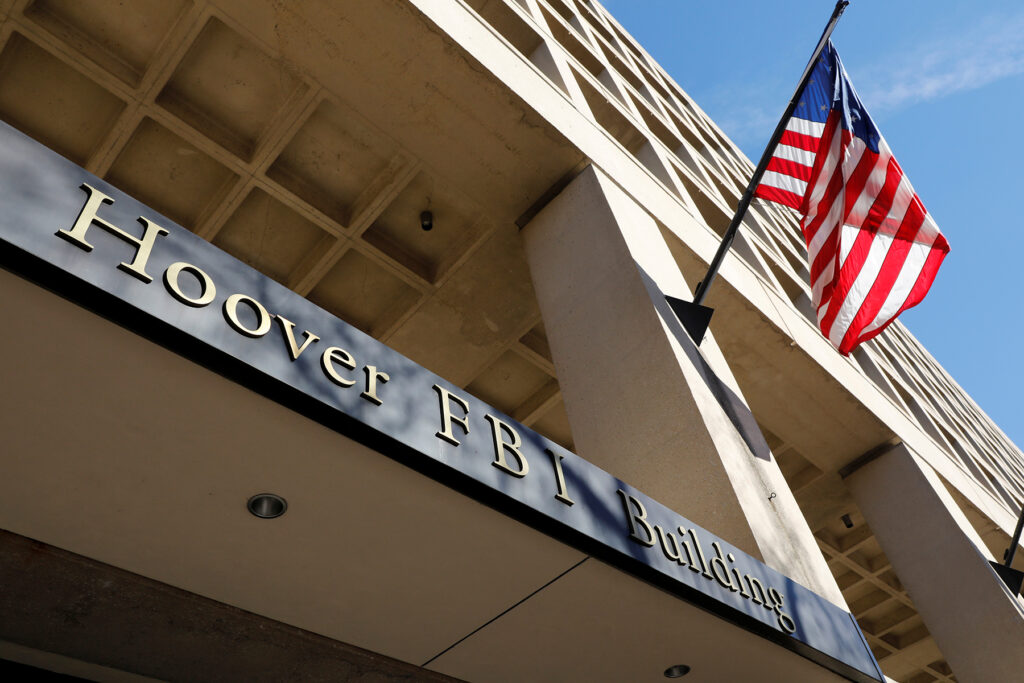 FBI headquarters building is seen in Washington