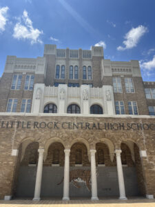 Little Rock Central High School in Little Rock Arkansas.