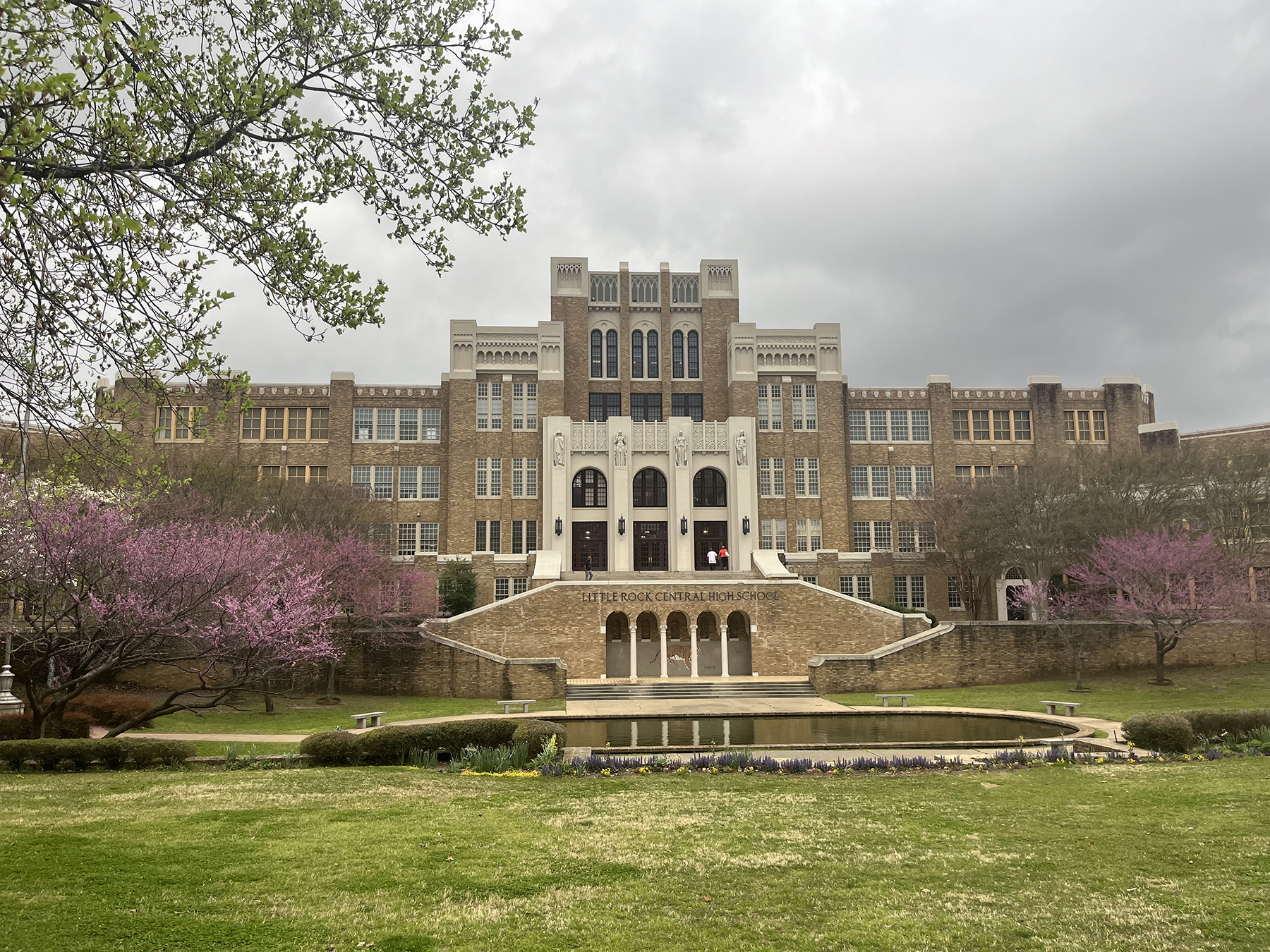 Little Rock Central High School in Little Rock, Arkansas