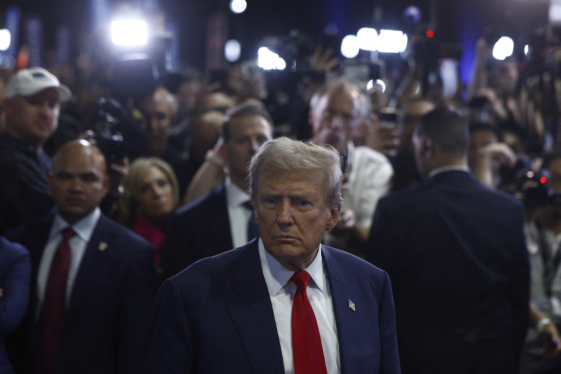 Harris-Trump presidential debate hosted by ABC in Philadelphia, Pennsylvania