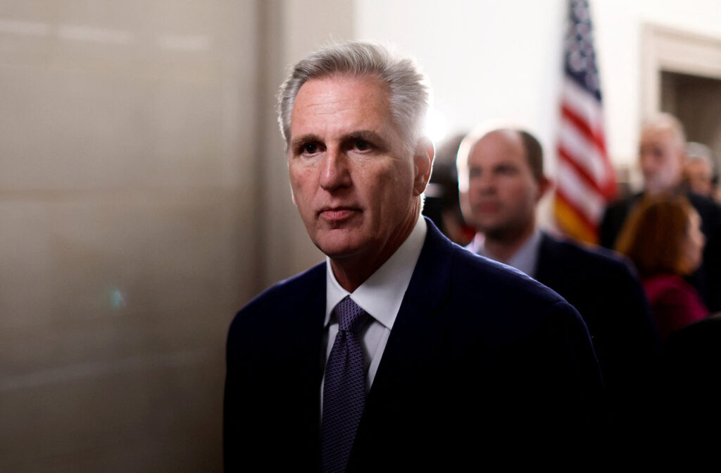 U.S. House of Representatives Republicans meet to choose new Speaker of the House on Capitol Hill in Washington