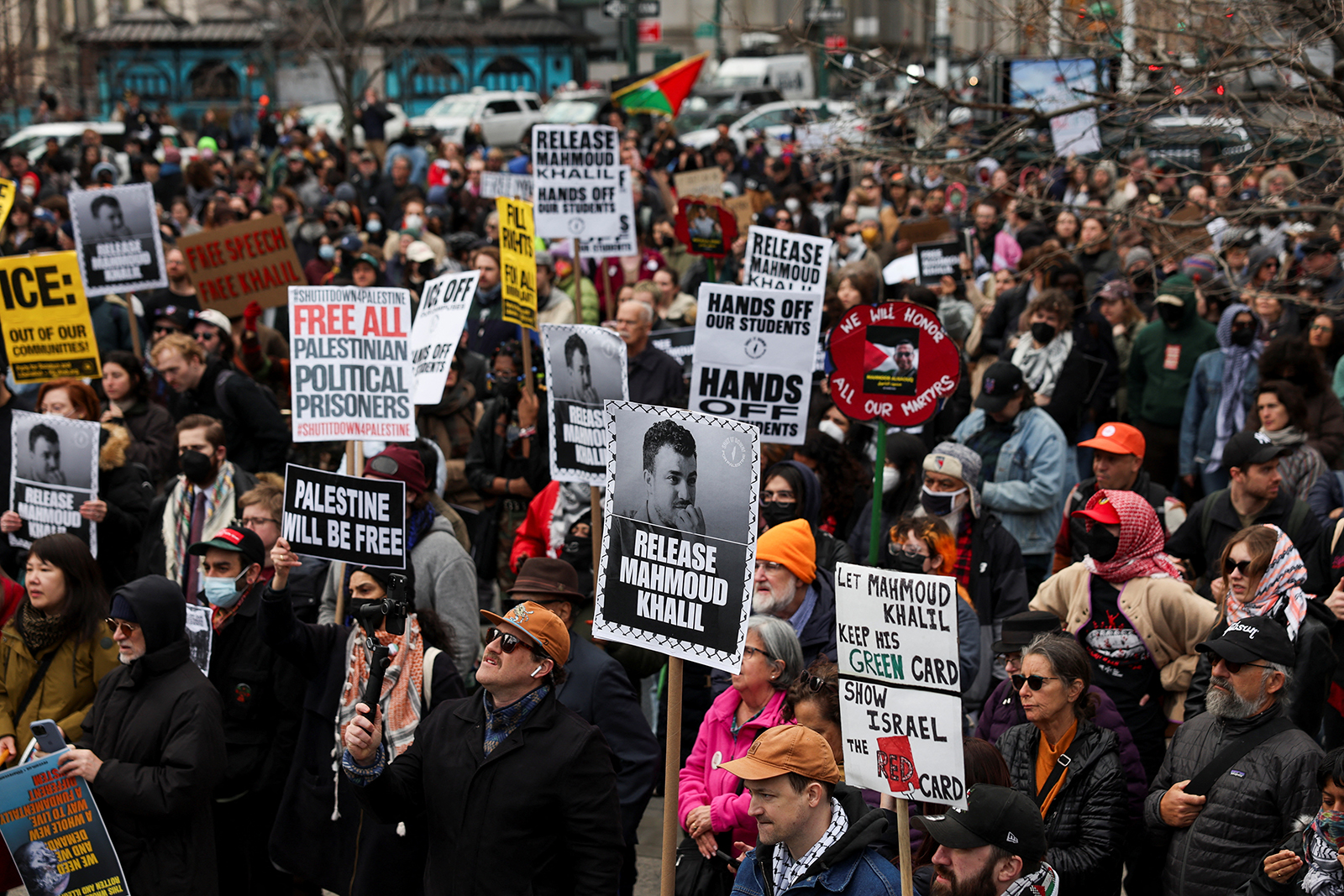 Court hearing following the arrest of Mahmoud Khalil, in Manhattan, New York City