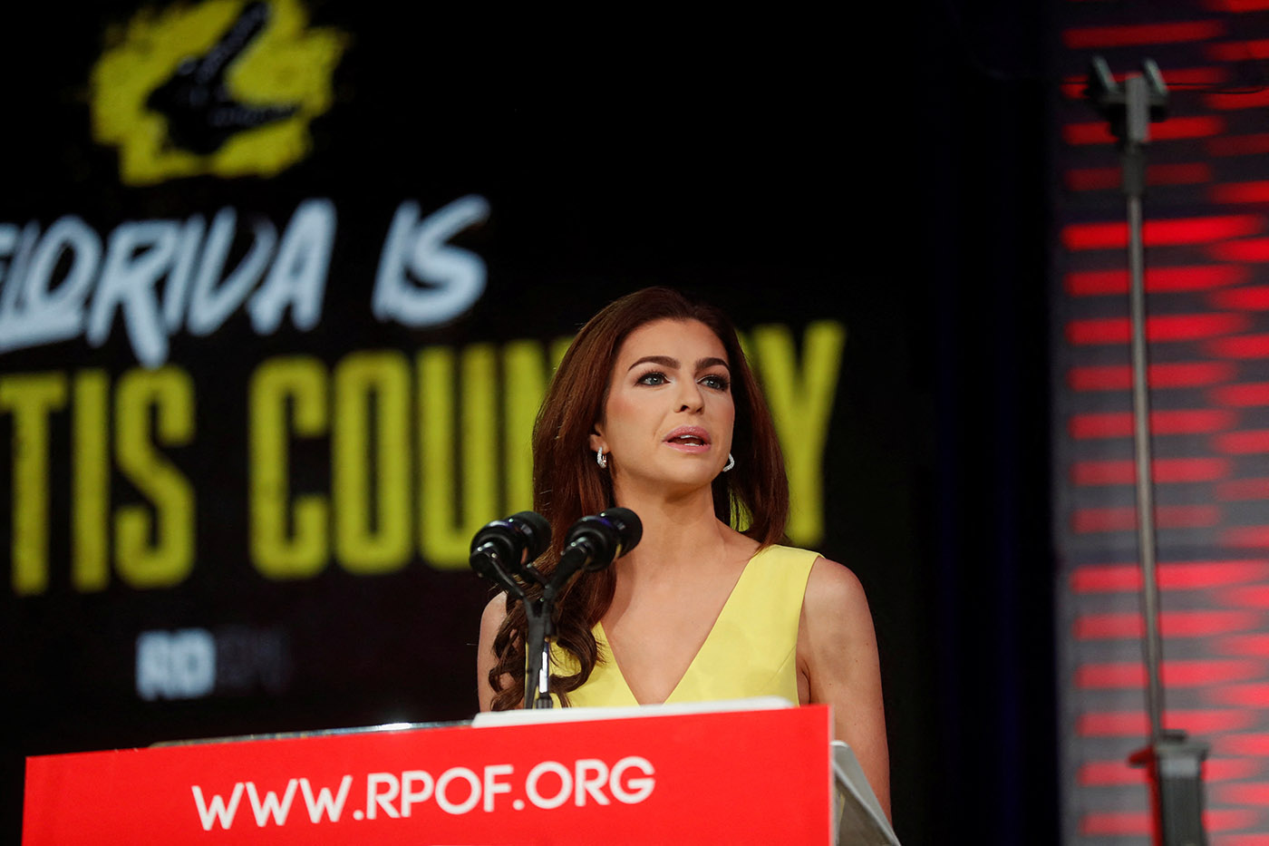 Republican presidential candidates speak in Florida