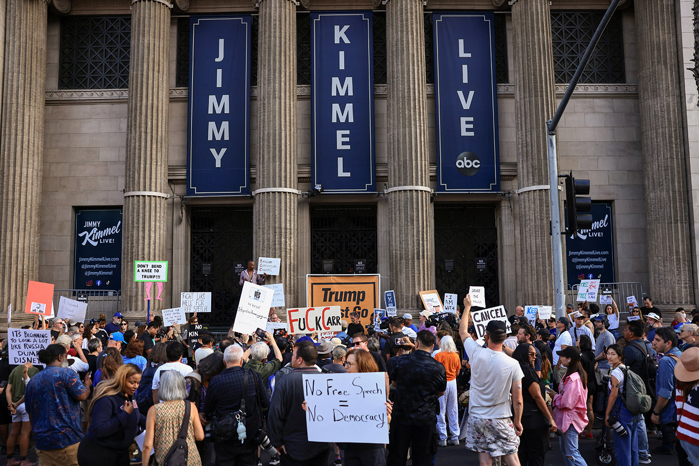 Disney's ABC pulls "Jimmy Kimmel Live" off air after remarks about Charlie Kirk