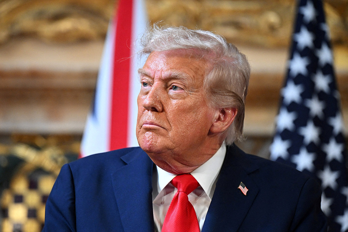 U.S. President Trump makes second state visit to Britain