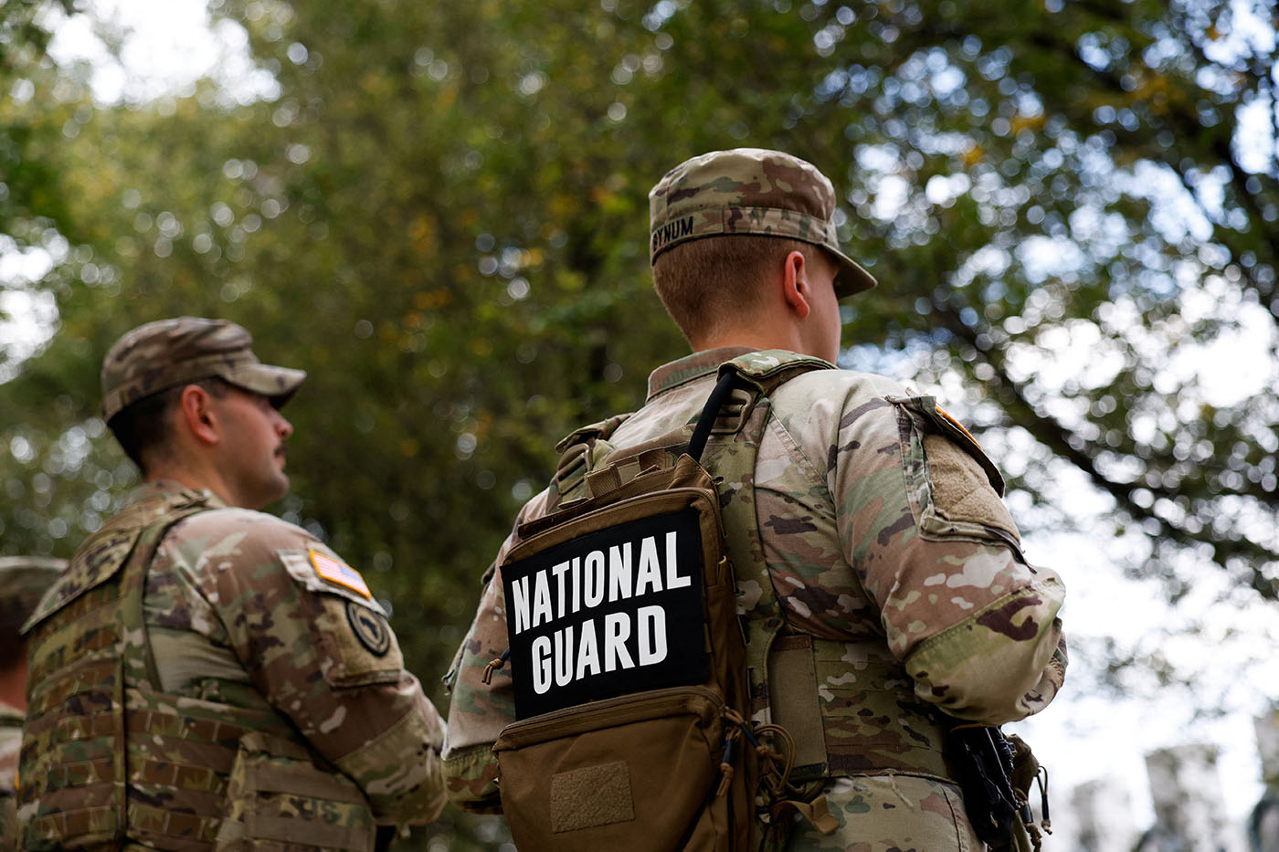 U.S. President Donald Trump deploys National Guard in Washington