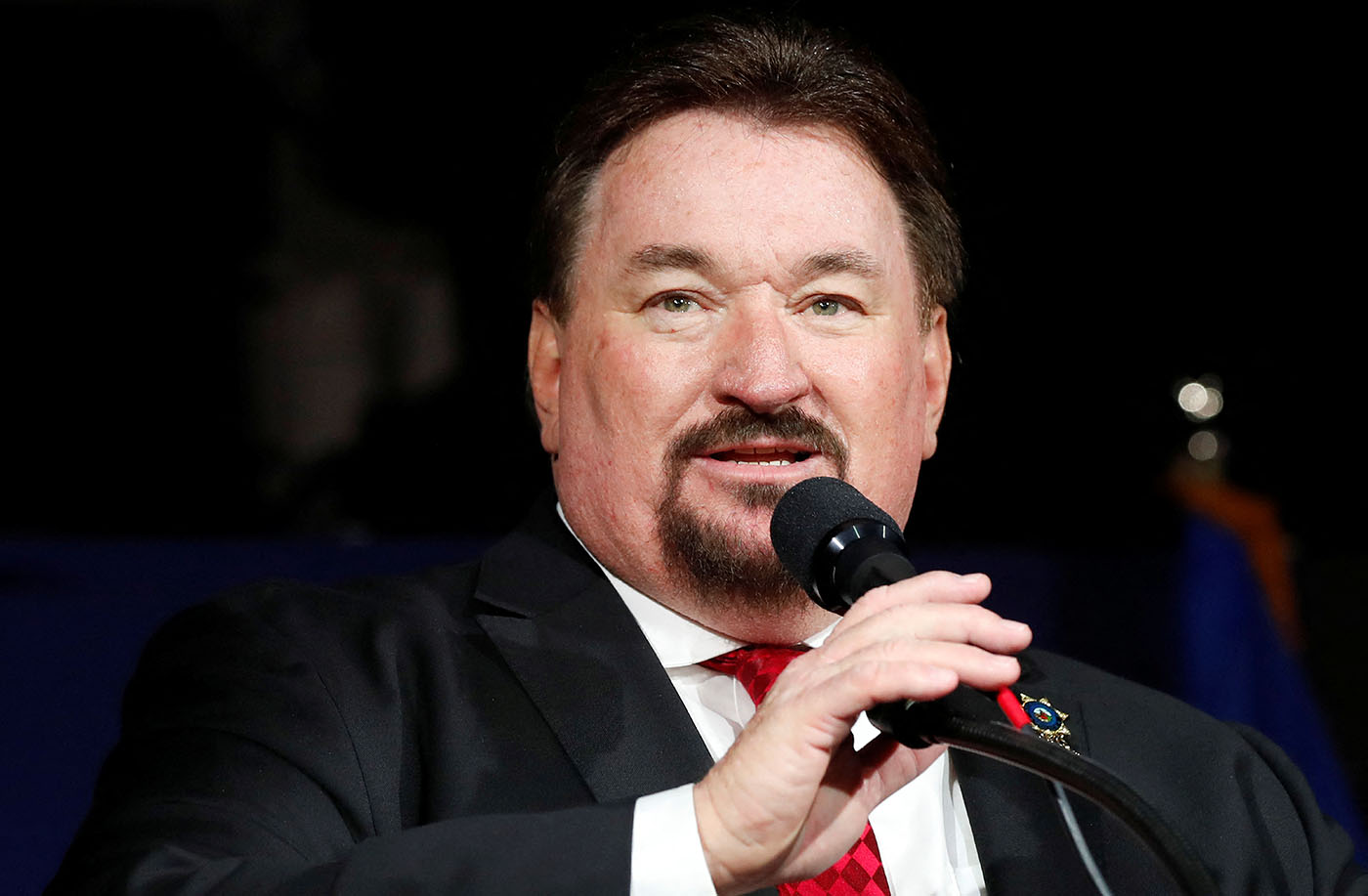 Donald J. Trump speaks at a Commit to Caucus rally in Las Vegas