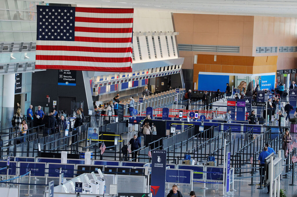 Airline flights cut at major US airports due to shutdown in Boston