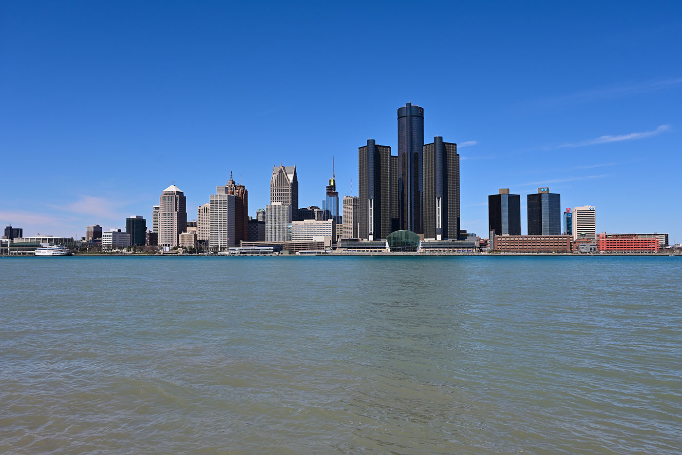 Skyline of Detroit, Michigan
