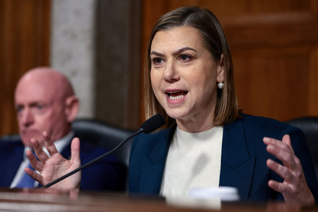 The Senate Armed Services Committee holds a hearing about the administration's deployment of the National Guard across the United States on Capitol Hill in Washington