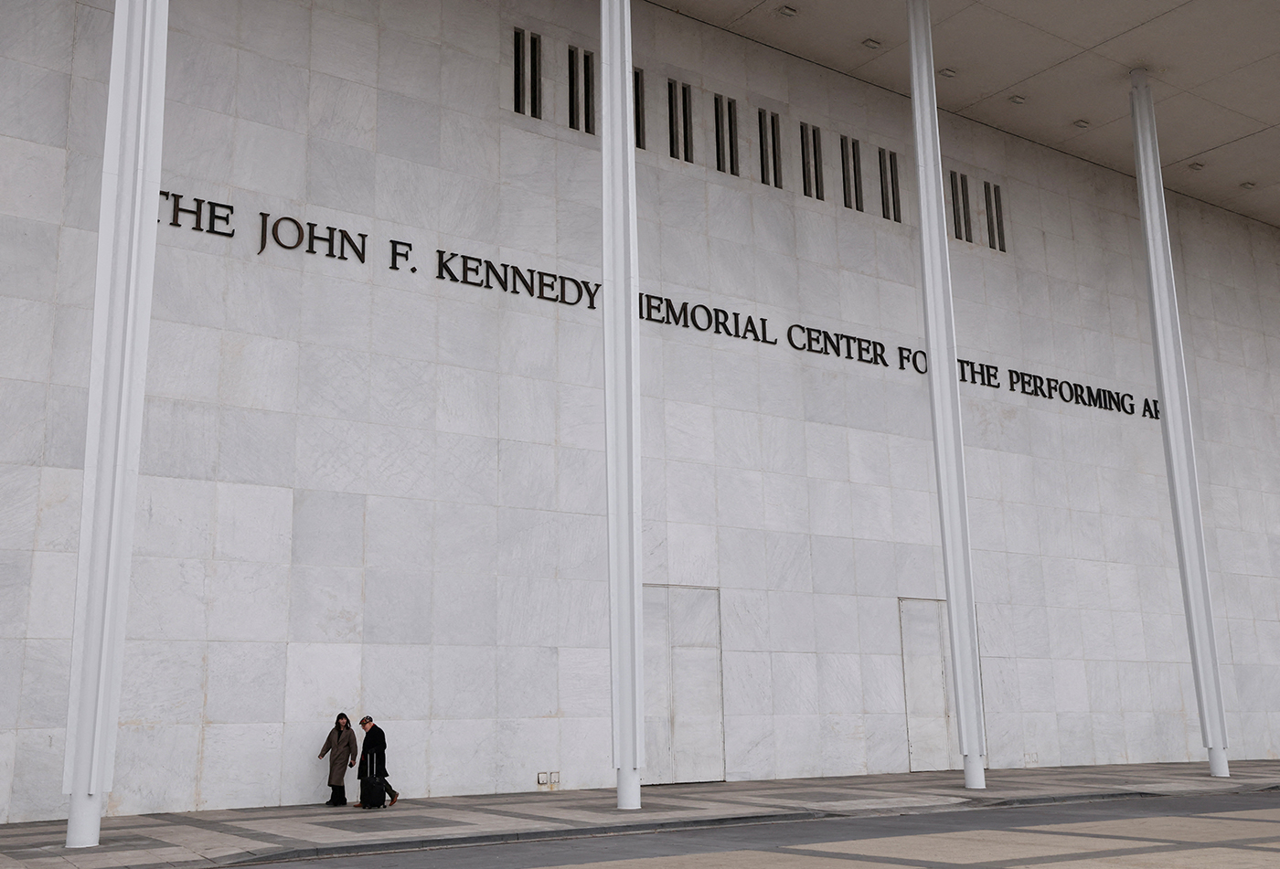 The Kennedy Center, to be renamed The Trump-Kennedy Center, in Washington